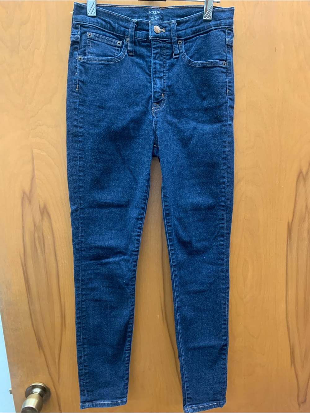 Like-new J. Crew Women's Dark Blue Skinny Jeans